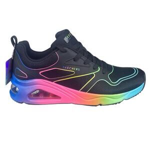NWT Skechers Tres Air Uno Rainbow Roads Sneakers Size US 7